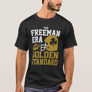 Camiseta A Era Freeman O Futebol Padrão Do Ouro Para M