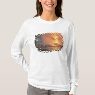 Camiseta A erupção do Vesúvio
