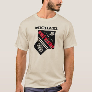 Camiseta A ERVA DANINHA WACKER do número um com Grunge