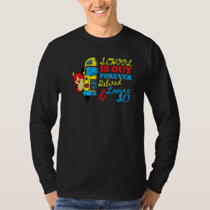 Camiseta A Escola Bonita Sempre Adora, Professora Aposentad