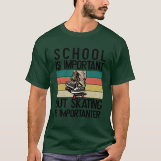 Camiseta A escola é importante amigo