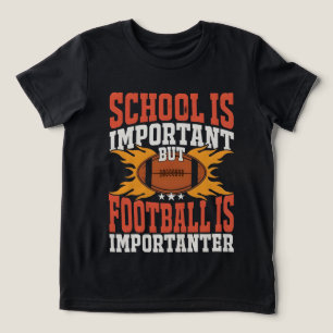 Camiseta A Escola é Importante, Futebol Americano Divertido