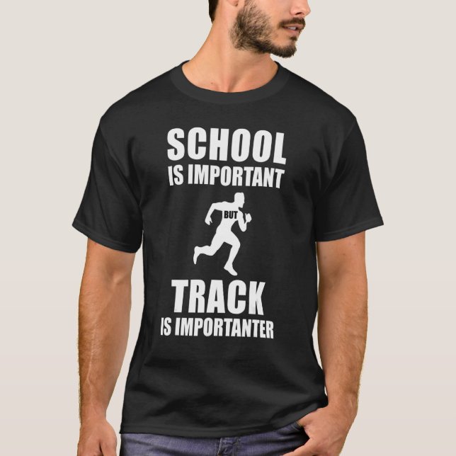 Camiseta A Escola É Importante, Mas O Caminho É Importante (Frente)
