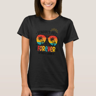 Camiseta A Escola Está Fora De Sempre Aposentada E Adorando