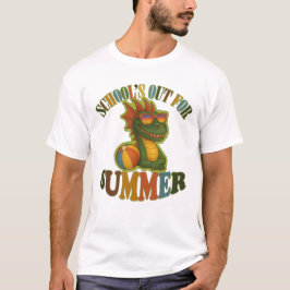 Camiseta A escola saiu para o Dragão de Verão