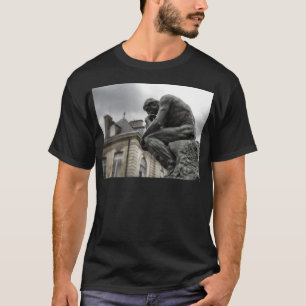 Camiseta A Escultura Thinker Rodin Paris