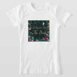 Camiseta A Esfera Floral Sente-Se Um Dia Com As Aves