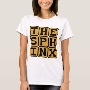 Camiseta A Esfinge, Figura Mítica de Gizé