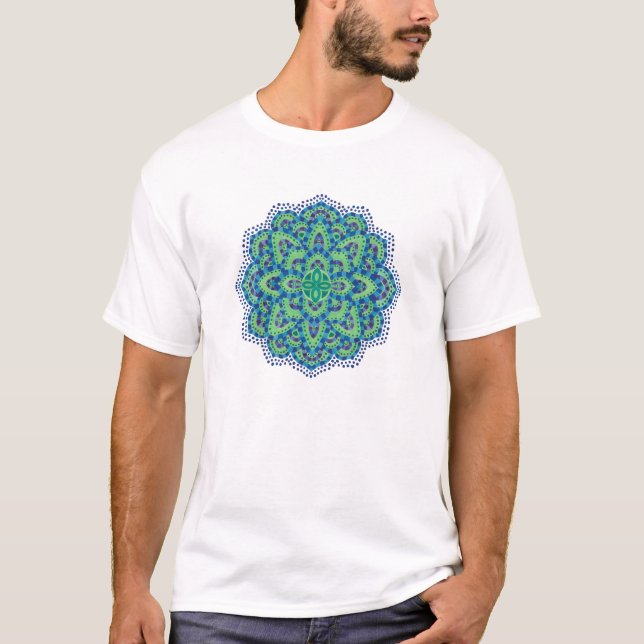 Camiseta A esmeralda Mandala-Legal (Frente)