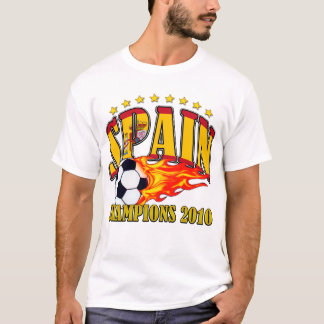 Camiseta A espanha patrocina 2010