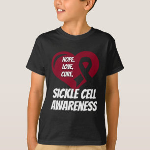 Camiseta A Esperança das Células Falsiformes Que Amar Consc