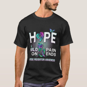 Camiseta A Esperança De Sensibilização Para O Suicídio Espe