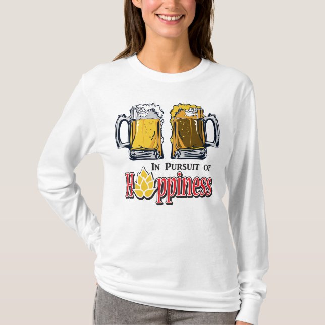 Camiseta A esperança é uma cerveja fria (Frente)
