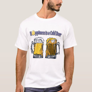 Camiseta A esperança é uma cerveja fria