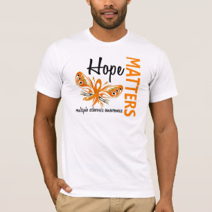 Camiseta A esperança importa esclerose múltipla da