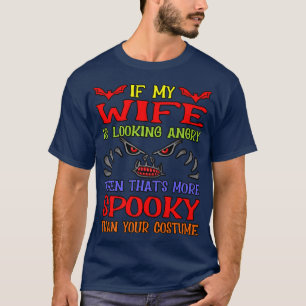 Camiseta A Esposa Está Com Raiva E Zangada, Pumpkin Gho