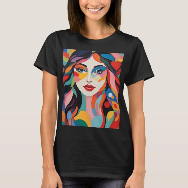 Camiseta A essência das mulheres que amam puro amor (Frente)