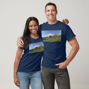 Camiseta A Estrada das Montanhas para Itália, Vale de Aosta