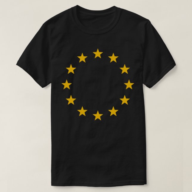 Camiseta A Europa é o símbolo da União Europeia (Frente do Design)