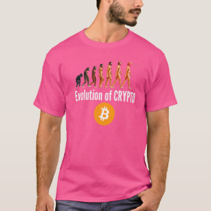 Camiseta A Evolução Da Criptomoeda Bitcoin Ethereum Criptom