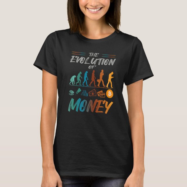 Camiseta A Evolução Da Critomoeda Dinâmica (Frente)