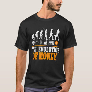 Camiseta A Evolução Do Dinheiro Cypto Bitcurrency Blockchai