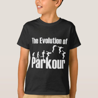 Camiseta A Evolução do Parkour Freerunning Parkour