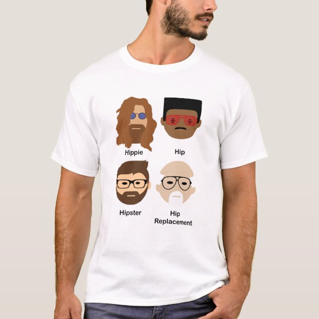 Camiseta A evolução do quadril (Frente)