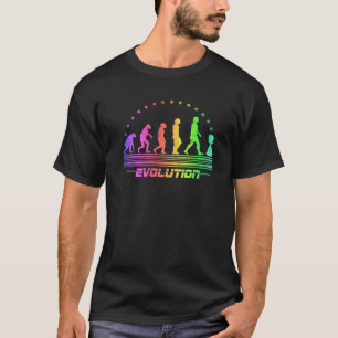 Camiseta A Evolução do Xadrez Retro Checkmate Homens Xadrez