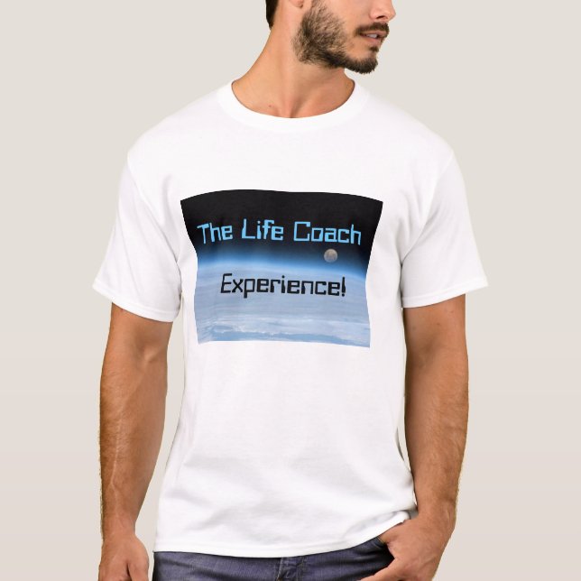 Camiseta A experiência do treinador da vida (Frente)