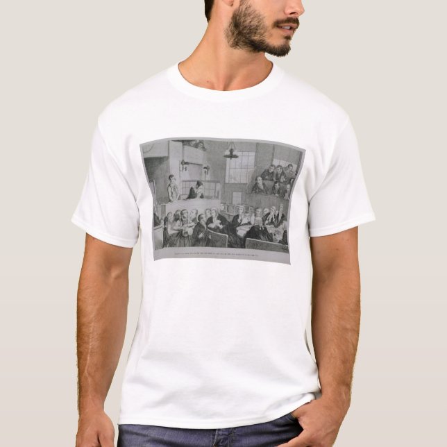 Camiseta A experimentação no Bailey idoso, chapeia 5 'do (Frente)