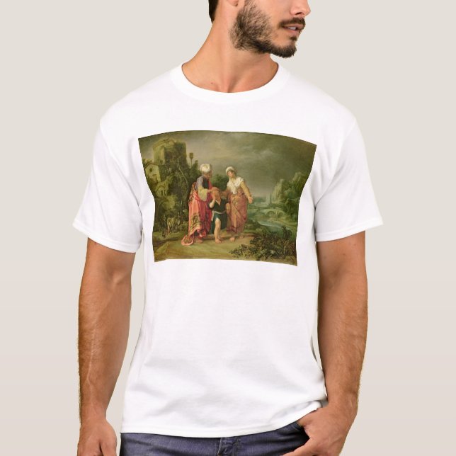 Camiseta A expulsão de Hagar, 1612 (Frente)