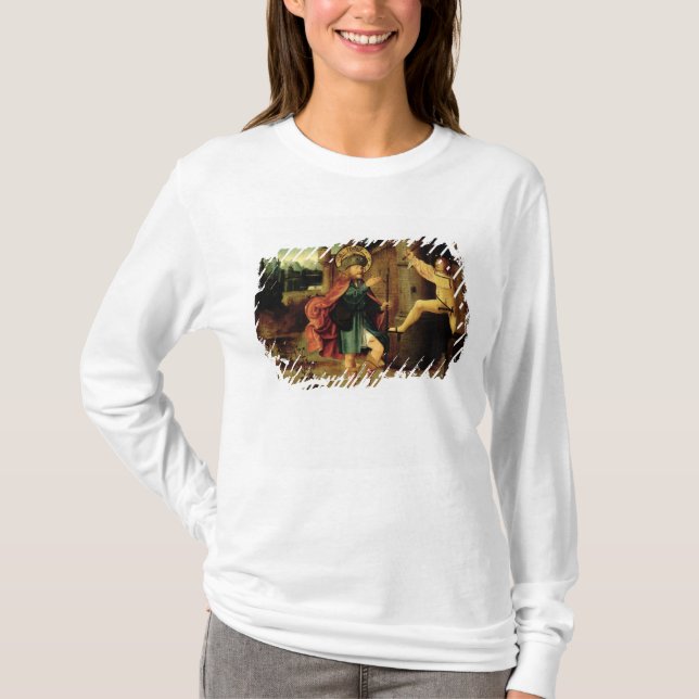 Camiseta A expulsão do santo Roch de Roma (Frente)