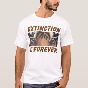 Camiseta A extinção é para sempre