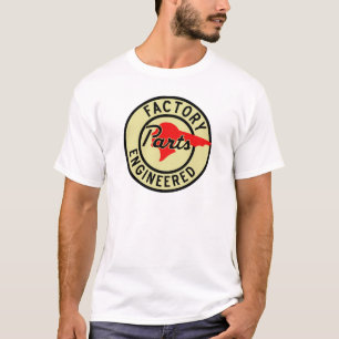 Camiseta A fábrica de Pontiac do vintage parte o sinal