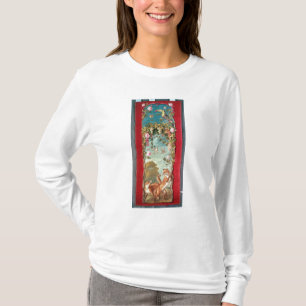 Camiseta A fábula de Esopo o Fox e as uvas