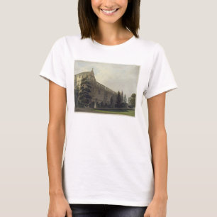 Camiseta A faculdade vista do jardim, illustrat de St John