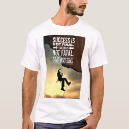 Camiseta A falha não é inspirada fatal equipa o TShirt