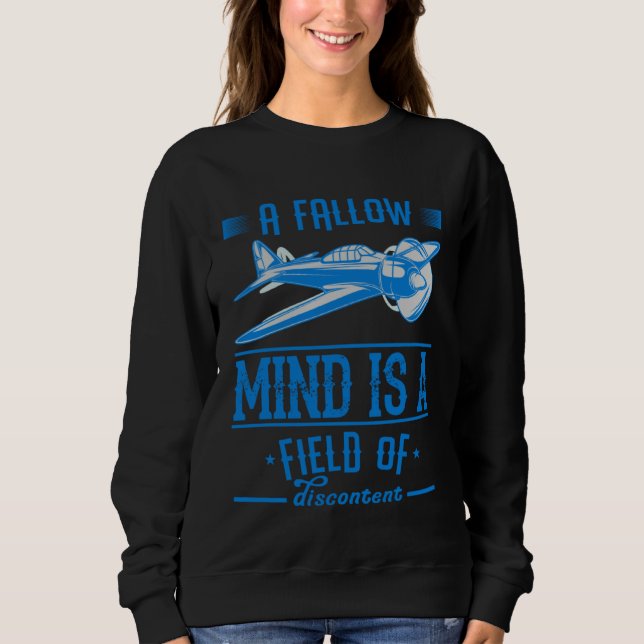 Camiseta A Fallow Mind Is A Field Of Discontent is an Aviat (Frente)