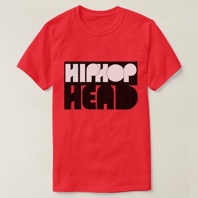 Camiseta A Fama da Cabeça de HipHop! (Frente do Design)