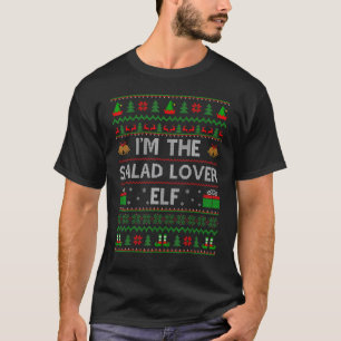 Camiseta A família a combinar feio Eu sou o Natal do Elfo d