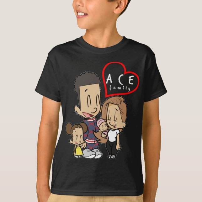 Camiseta a família ace (Frente)