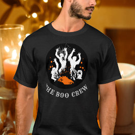 Camiseta A Família Boo Crew Halloween Zombies Correspondend