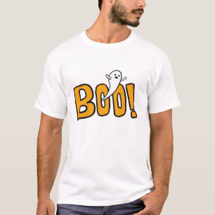 Camiseta A Família Boo Crew Orange Halloween Combina