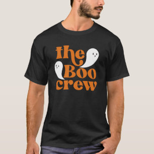 Camiseta A Família Boo Crew Orange Halloween Correspondendo