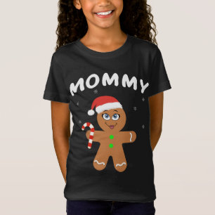 Camiseta A Família Correspondendo As Festas De Natal Mamãe