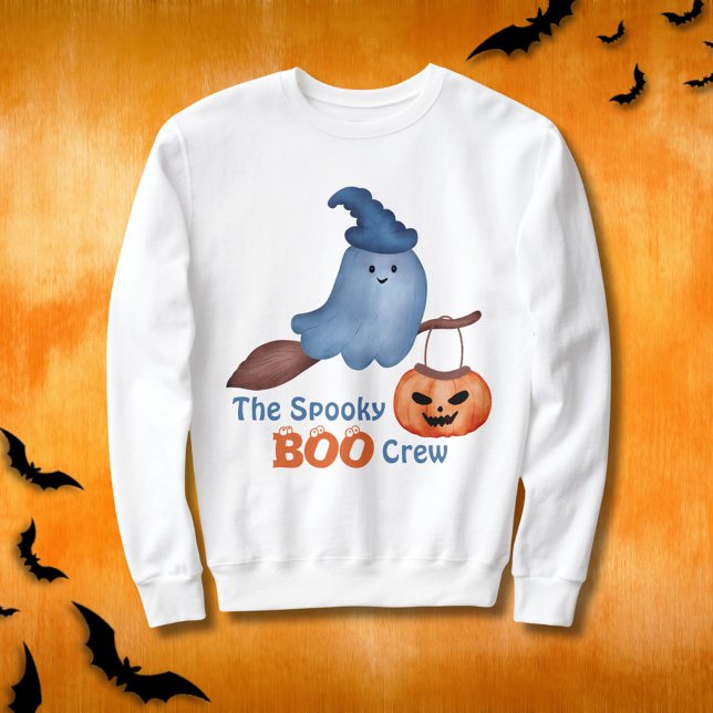 Camiseta A Família de Boo Halloween assustadora que combina (Criador carregado)