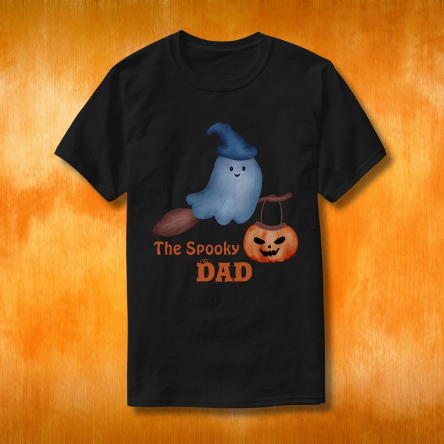 Camiseta A Família de Halloween, Pai assustadora, que bate  (Criador carregado)