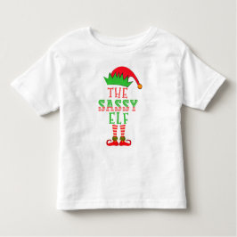 Camiseta A Família de Natal Sassy Elf Matando Pajama
