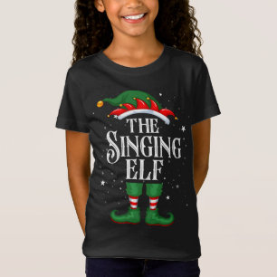 Camiseta A Família De Ventos De Natal Engraçada O Cantando